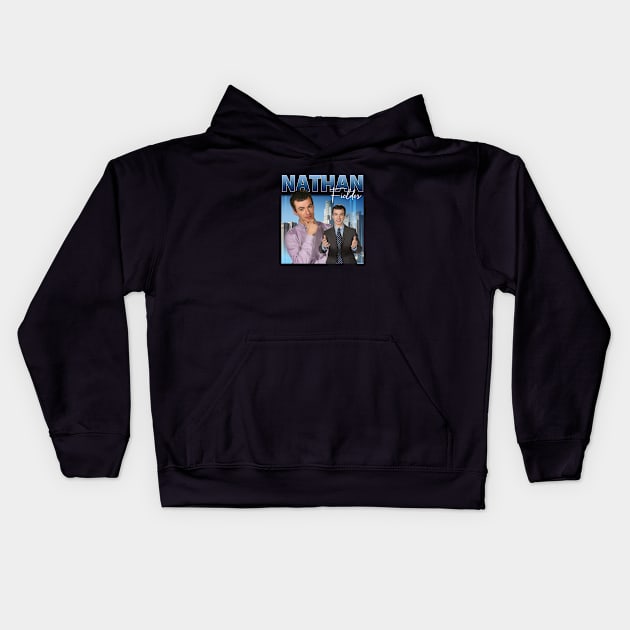 Nathan fielder vintage 90s Kids Hoodie by The Prediksi 